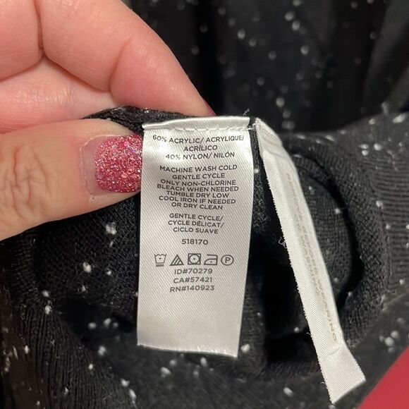 LOFT Faux Wrap Sweater Dress - Picture 7 of 7